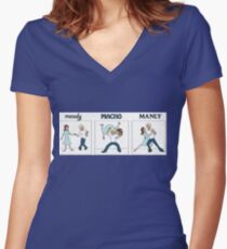 All Kinds Of Swing Dancers Women's Fitted V-Neck T-Shirt