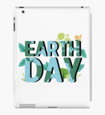 Earth Day Natural Elements iPad Case/Skin