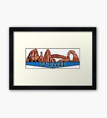 The Mighty Five - Utah Framed Print