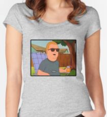 Bobby Hill Hey Women's Fitted Scoop T-Shirt