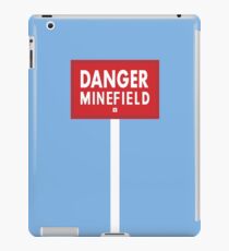Danger Minefield! iPad Case/Skin