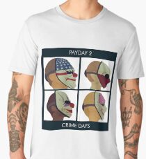 PAYDAY 2 DEMON DAYS Men's Premium T-Shirt