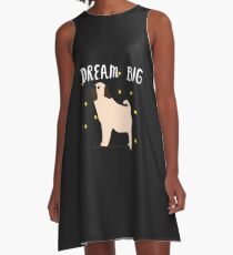 Pretty Pug A-Line Dress