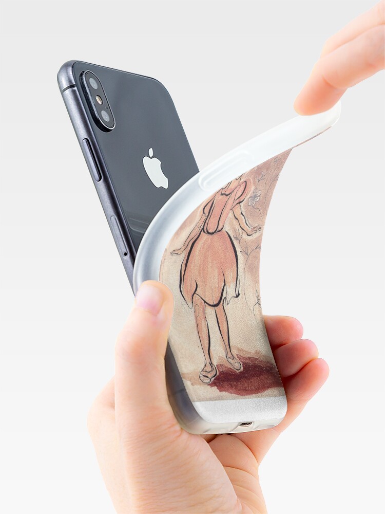 Alternate view of Girl with Horse Illustration iPhone Case & Cover