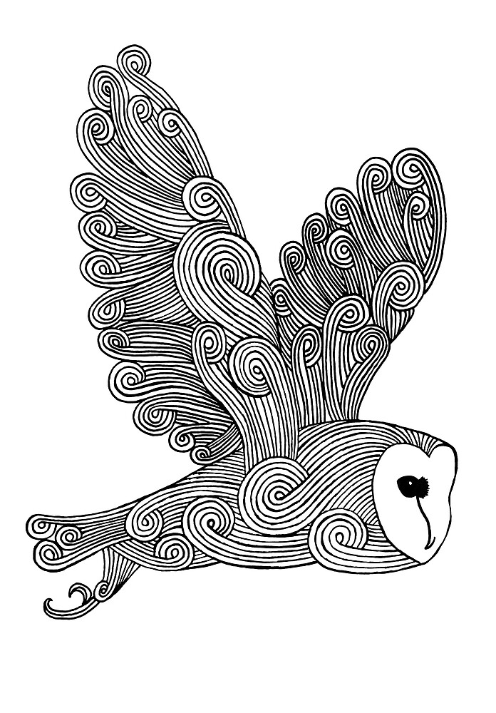 "Barn Owl" by AshleyRoberts | Redbubble