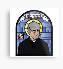 Father Ted Metal Print