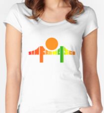 San Francisco from Death Proof Women's Fitted Scoop T-Shirt