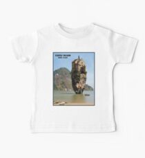 CASTLE ISLAND : Vintage Dublin Ireland Print Baby Tee