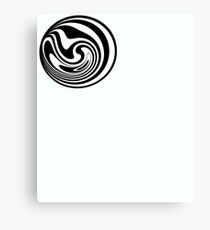 Spinning circle house DJ Vol. 2 - Happy people icon Canvas Print