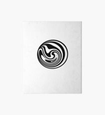 Spinning circle house DJ Vol. 2 - Happy people icon Art Board