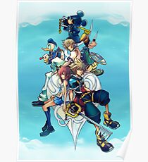 Herz (ハ 一 ト, Haato) Königreich Herzen II - Sora und Kari Poster