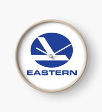 Eastern Airlines Shirt Defunct Airline Tshirt Clock