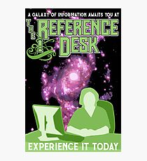 Library Reference Desk Poster Photographic Print