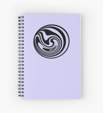 Happy people icon - Spinning circle house DJ Vol. 2 Spiral Notebook