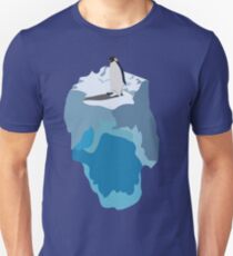 Penguin on an Iceberg Unisex T-Shirt