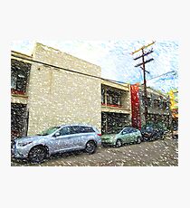 Midcentury Building, Downtown L.A. Photographic Print