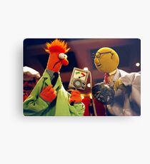 Bunsen and Beaker Metal Print