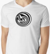 Happy people icon - Spinning circle house DJ Vol. 2 Men's V-Neck T-Shirt