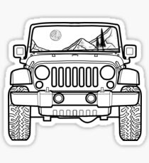Mountains Sticker