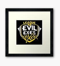 League of Evil Exes Framed Print