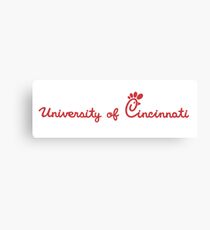 Eat Mor Tuition Canvas Print