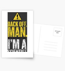 BACK OFF MAN. Postcards