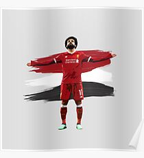 Mo Salah - The Egyptian King - LFC Poster
