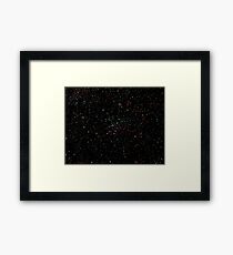 Rainbow Stars Framed Print