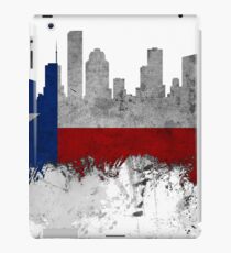 Houston Texas Flag Skyline iPad Case/Skin