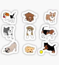 Puppies! Sticker