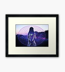 Toroidal Emanation Framed Print
