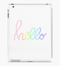 Hello iPad Case/Skin