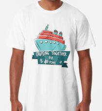 Kreuzfahrten zusammen 40 Jahre Longshirt