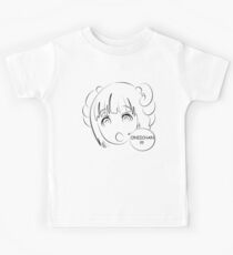 Anime Girl Yelling Oniichan Kids Tee