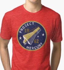 Space Project Mercury Tri-blend T-Shirt