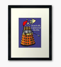 Genetically Engineered Dustbin Design Framed Print