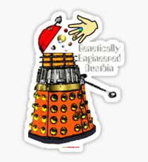 Genetically Engineered Dustbin Design Sticker