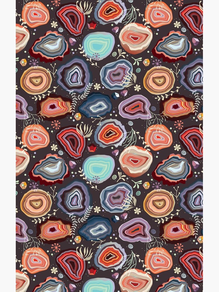 Colorful agates by camcreativedk