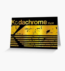 kodachrome Greeting Card