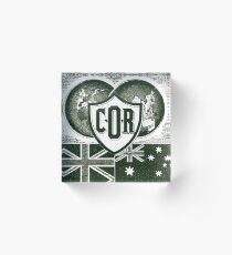 1940s Aussie Fuel COR BP Acrylic Block