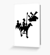 Don Quijote Grußkarte