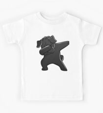 Camiseta para niños Dabbing Black Pug