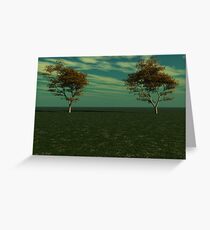 Maple Trees Greeting Card
