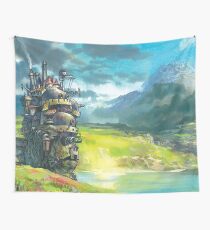 Howl's Moving Castle (Studio Ghibli anime) Wall Tapestry