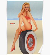 "Bonneville Beauty" by Maxime Xavier Poster