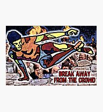 Break Away from the Crowd Photographic Print