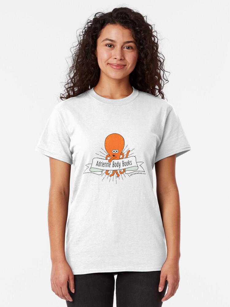 Alternate view of Adrienne Body Books - Kraken Classic T-Shirt