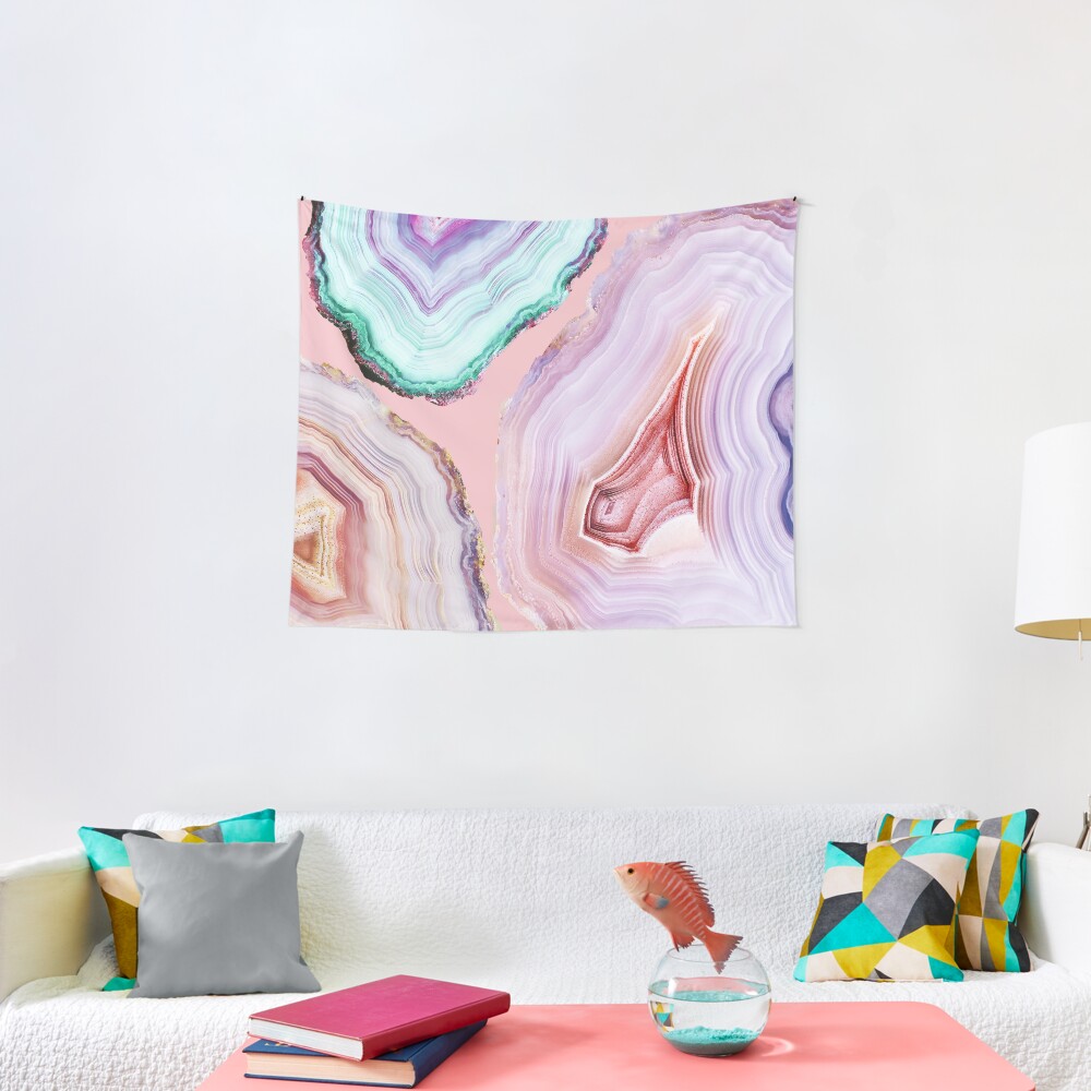 Mineral Agates #Glam collection Tapestry