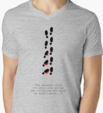 The Greatest Trick the Devil Ever Pulled Men's V-Neck T-Shirt