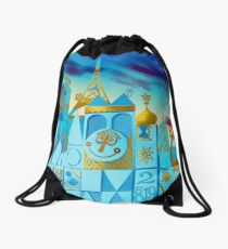 It’s A Small World Drawstring Bag